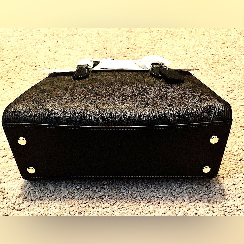 Coach Mini Darcie Carryall In Signature Canvas - Picture 8 of 10